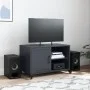 TV-Möbel aus kaltgewalztem Stahl in Anthrazit 68x39x43,5 cm von , TV-Möbel - Ref: Foro24-846670, Preis: 65,45 €, Rabatt: %