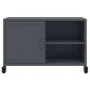 TV-Möbel aus kaltgewalztem Stahl in Anthrazit 68x39x43,5 cm von , TV-Möbel - Ref: Foro24-846670, Preis: 65,45 €, Rabatt: %