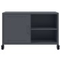 TV-Möbel aus kaltgewalztem Stahl in Anthrazit 68x39x43,5 cm von , TV-Möbel - Ref: Foro24-846670, Preis: 66,19 €, Rabatt: %