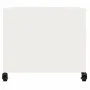 Kaltgewalzter weißer Stahllaminattisch 68x50x43,5 cm von , Couchtisch - Ref: Foro24-846691, Preis: 78,75 €, Rabatt: %