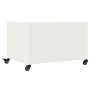 Kaltgewalzter weißer Stahllaminattisch 68x50x43,5 cm von , Couchtisch - Ref: Foro24-846691, Preis: 79,63 €, Rabatt: %
