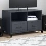 TV-Möbel aus kaltgewalztem Stahl in Anthrazit 68x39x43,5 cm von , TV-Möbel - Ref: Foro24-846700, Preis: 67,32 €, Rabatt: %