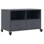 TV-Möbel aus kaltgewalztem Stahl in Anthrazit 68x39x43,5 cm von , TV-Möbel - Ref: Foro24-846700, Preis: 67,32 €, Rabatt: %