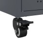 TV-Möbel aus kaltgewalztem Stahl in Anthrazit 68x39x43,5 cm von , TV-Möbel - Ref: Foro24-846700, Preis: 67,95 €, Rabatt: %