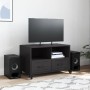 TV stand made of black cold-rolled steel, measuring 68x39x43.5 cm. by , TV Furniture - Ref: Foro24-846698, Price: 65,34 €, Di...