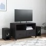 TV stand made of black cold-rolled steel, measuring 68x39x43.5 cm. by , TV Furniture - Ref: Foro24-846698, Price: 64,95 €, Di...