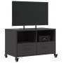 TV stand made of black cold-rolled steel, measuring 68x39x43.5 cm. by , TV Furniture - Ref: Foro24-846698, Price: 64,95 €, Di...