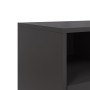 TV stand made of black cold-rolled steel, measuring 68x39x43.5 cm. by , TV Furniture - Ref: Foro24-846698, Price: 65,34 €, Di...