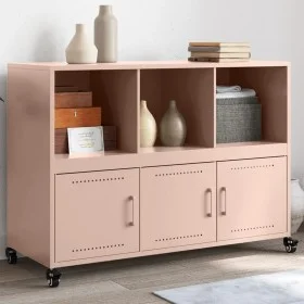 Kaltgewalzter Stahlschrank in Rosa 100,5x39x72 cm von , Sideboards - Ref: Foro24-846735, Preis: 130,62 €, Rabatt: %