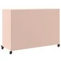 Cold-rolled steel sideboard in pink 100.5x39x72 cm by , Sideboards - Ref: Foro24-846735, Price: 130,60 €, Discount: %