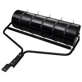 Rodillo de césped con abrazaderas aireadoras hierro negro 63 L de , Rodillos para césped - Ref: Foro24-3308005, Precio: 278,8...
