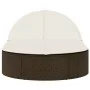 Doppel-Liegestuhl mit braunen Kunststoff-Rattan-Kissen. von , Liegen - Ref: Foro24-368647, Preis: 259,12 €, Rabatt: %