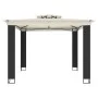 Pavillon mit doppeltem Dach aus cremefarbenem Stoff, 2,94x2,94 m. von , Zelte und Pavillons - Ref: Foro24-368444, Preis: 349,...