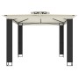 Pavillon mit doppeltem Dach aus cremefarbenem Stoff, 2,94x2,94 m. von , Zelte und Pavillons - Ref: Foro24-368444, Preis: 330,...