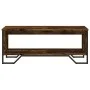 Engineered wood smoked oak coffee table 100x51x40 cm by , Coffee table - Ref: Foro24-848481, Price: 54,27 €, Discount: %