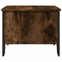 Engineered wood smoked oak coffee table 100x51x40 cm by , Coffee table - Ref: Foro24-848481, Price: 54,27 €, Discount: %