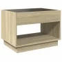 Coffee table with Infinity LED Sonoma oak 70x50x50 cm by , Coffee table - Ref: Foro24-847660, Price: 98,16 €, Discount: %