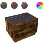 Mitteltisch mit Infinity LED in geräucherter Eiche 70x50x50 cm von , Couchtisch - Ref: Foro24-847662, Preis: 97,47 €, Rabatt: %