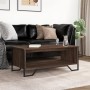 Engineered wood coffee table in brown oak, 100x51x40 cm. by , Coffee table - Ref: Foro24-848483, Price: 54,79 €, Discount: %