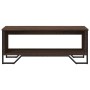 Engineered wood coffee table in brown oak, 100x51x40 cm. by , Coffee table - Ref: Foro24-848483, Price: 54,79 €, Discount: %