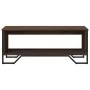 Mesa de centro madera de ingeniería roble marrón 100x51x40 cm de , Mesas de centro - Ref: Foro24-848483, Precio: 53,54 €, Des...