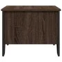 Mesa de centro madera de ingeniería roble marrón 100x51x40 cm de , Mesas de centro - Ref: Foro24-848483, Precio: 53,54 €, Des...