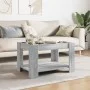 Center table and LED engineered wood in Sonoma gray, 73x53x45 cm by , Coffee table - Ref: Foro24-847551, Price: 116,51 €, Dis...