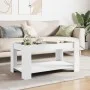White engineered wood coffee table with LED lights 93x53x45 cm by , Coffee table - Ref: Foro24-847553, Price: 120,00 €, Disco...