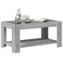 Center table and LED engineered wood in Sonoma gray 93x53x45 cm by , Coffee table - Ref: Foro24-847558, Price: 153,67 €, Disc...