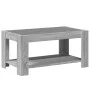 Center table and LED engineered wood in Sonoma gray 93x53x45 cm by , Coffee table - Ref: Foro24-847558, Price: 150,92 €, Disc...