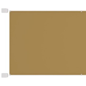 Beige vertical awning 60x1000 cm Oxford fabric by vidaXL, Umbrellas - Ref: Foro24-148253, Price: 38,10 €, Discount: %