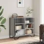 Engineered wood sideboard in Sonoma grey 91x35.5x74.5 cm by , Sideboards - Ref: Foro24-848552, Price: 67,57 €, Discount: %