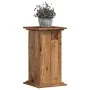 Pflanzenständer aus gealtertem Ingenieurholz 33x33x60 cm von , Topfständer - Ref: Foro24-852967, Preis: 45,13 €, Rabatt: %