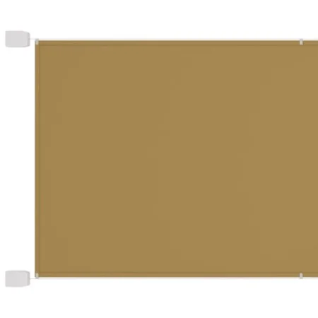 Toldo vertical beige 140x800 cm tela oxford de vidaXL, Sombrillas - Ref: Foro24-148266, Precio: 54,66 €, Descuento: %