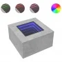 Mitteltisch und LED aus grauem Beton-Ingenieurholz 60x60x40cm von , Couchtisch - Ref: Foro24-847570, Preis: 116,09 €, Rabatt: %