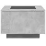 Center table and LED engineered wood in gray concrete 60x60x40cm by , Coffee table - Ref: Foro24-847570, Price: 116,41 €, Dis...