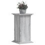Pflanzenständer aus grauem Sonoma-Ingenieurholz 33x33x60 cm von , Topfständer - Ref: Foro24-852965, Preis: 39,76 €, Rabatt: %
