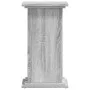 Soporte para planta madera ingeniería gris Sonoma 33x33x60 cm de , Soportes para macetas - Ref: Foro24-852965, Precio: 42,24 ...