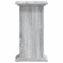 Plant stand in gray Sonoma engineered wood 33x33x60 cm by , Pot stands - Ref: Foro24-852965, Price: 39,76 €, Discount: %