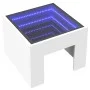Nachttisch mit LED Infinity weiß 40x40x30 cm von , Nachttische - Ref: Foro24-3284070, Preis: 63,02 €, Rabatt: %