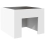 Bedside table with white LED Infinity 40x40x30 cm by , Nightstands - Ref: Foro24-3284070, Price: 63,78 €, Discount: %