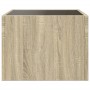Mesita de noche con Infinity LED roble Sonoma 40x40x30 cm de , Mesitas de noche - Ref: Foro24-3284072, Precio: 57,11 €, Descu...