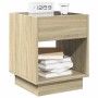 Nachttisch mit Infinity LED Eiche Sonoma 40x40x50 cm von , Nachttische - Ref: Foro24-3284079, Preis: 60,14 €, Rabatt: %