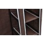 Braune Stoffschränke, 2 Einheiten von vidaXL, Kleiderschränke - Ref: Foro24-60722, Preis: 76,98 €, Rabatt: %