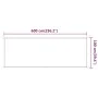 Toldo vertical beige 100x600 cm tela oxford de vidaXL, Sombrillas - Ref: Foro24-148258, Precio: 31,35 €, Descuento: %
