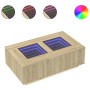 Coffee table with Infinity LED Sonoma oak 116x69x40 cm by , Coffee table - Ref: Foro24-3284058, Price: 168,64 €, Discount: %