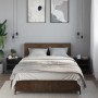 Nachttische, 2 Stück, schwarzes Ingenieurholz, 40x30x40 cm. von , Nachttische - Ref: Foro24-848495, Preis: 54,56 €, Rabatt: %