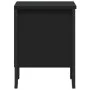 Nachttische, 2 Stück, schwarzes Ingenieurholz, 40x30x40 cm. von , Nachttische - Ref: Foro24-848495, Preis: 53,72 €, Rabatt: %
