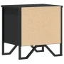 Nachttische, 2 Stück, schwarzes Ingenieurholz, 40x30x40 cm. von , Nachttische - Ref: Foro24-848495, Preis: 53,72 €, Rabatt: %