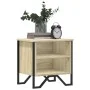 Bedside table made of Sonoma oak engineered wood, measuring 40x30x40 cm. by , Nightstands - Ref: Foro24-848497, Price: 52,14 ...